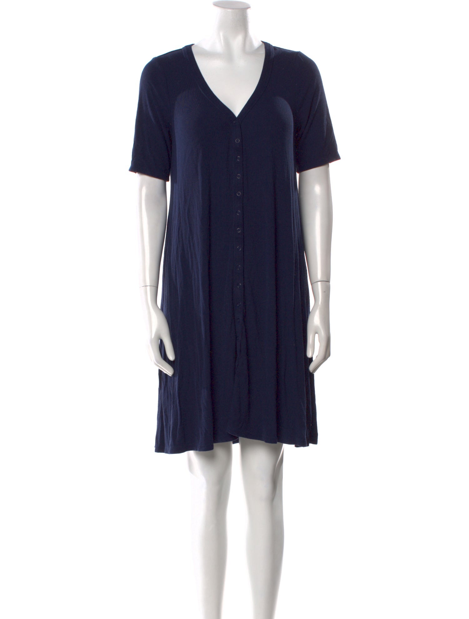 Hatch V-Neck Mini Dress