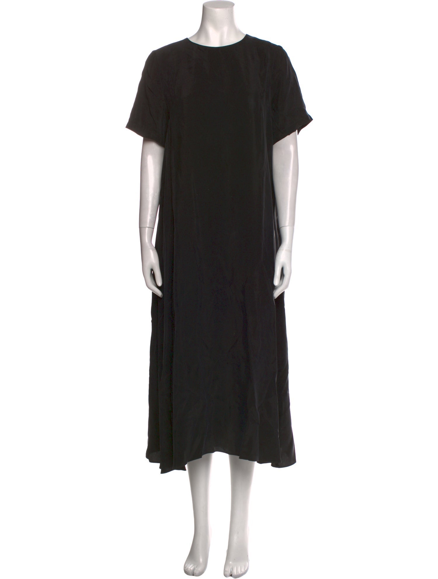 Hatch Crew Neck Long Dress