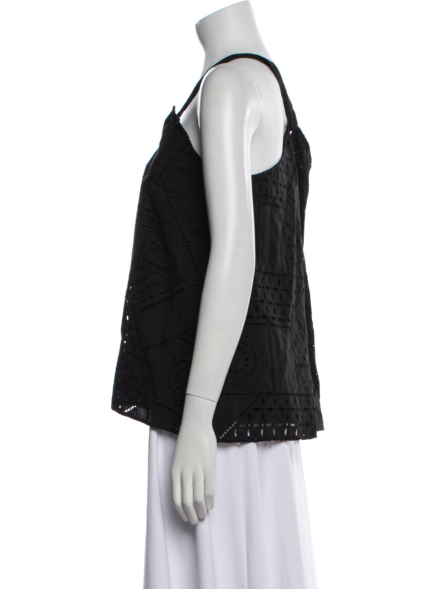 Hatch V-Neck Sleeveless Top