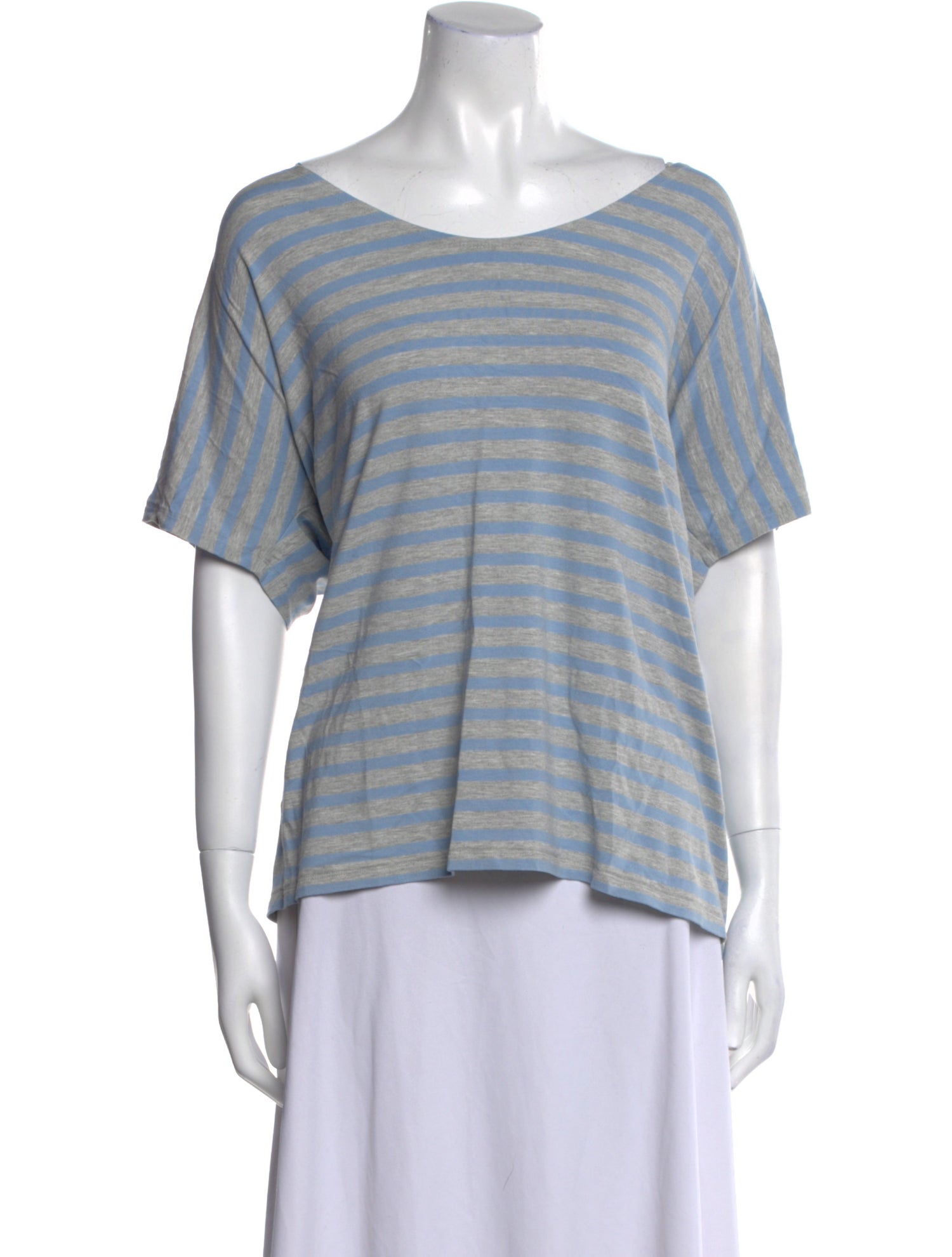 Hatch Striped Scoop Neck T-Shirt
