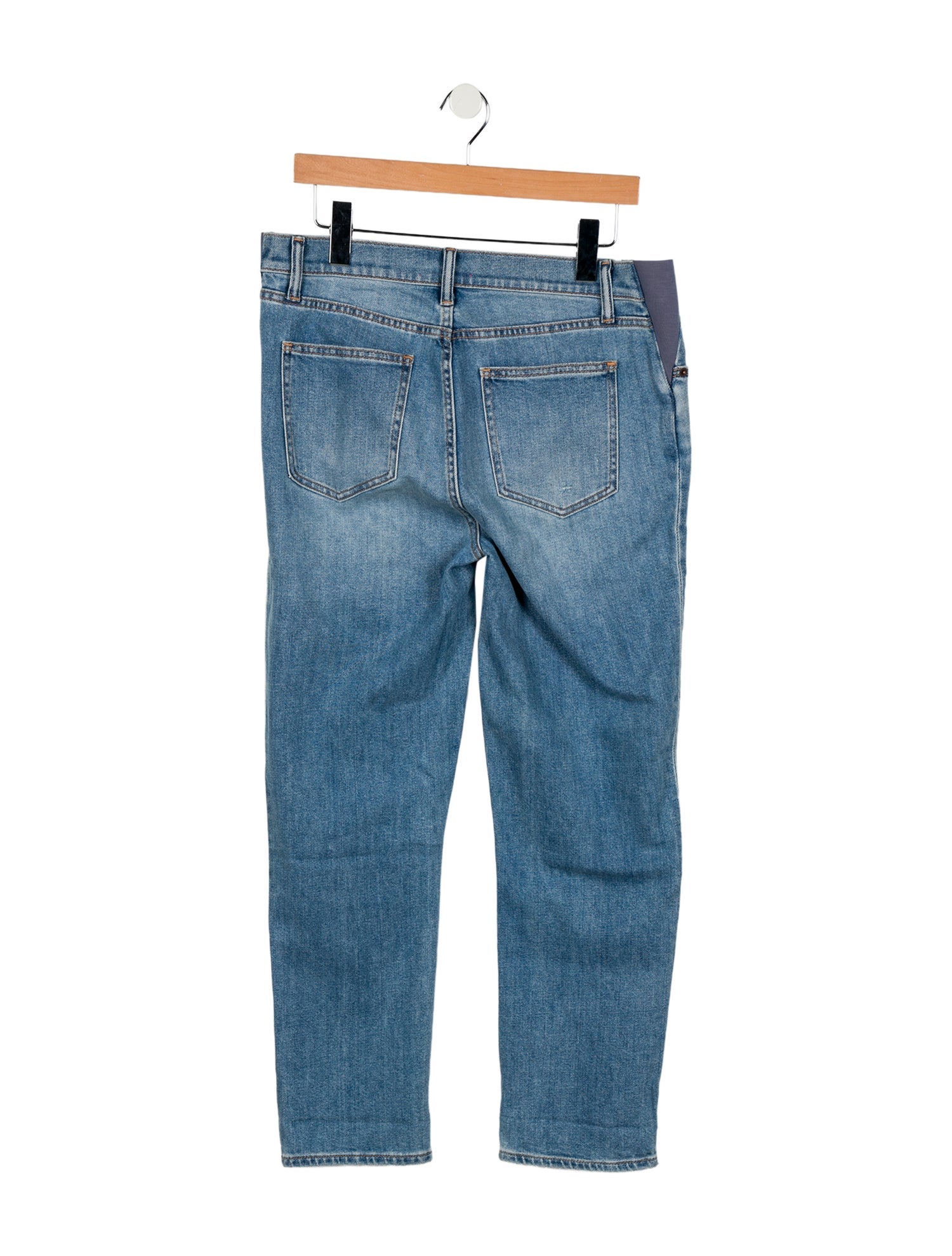 Hatch Mid-Rise Straight Leg Jeans