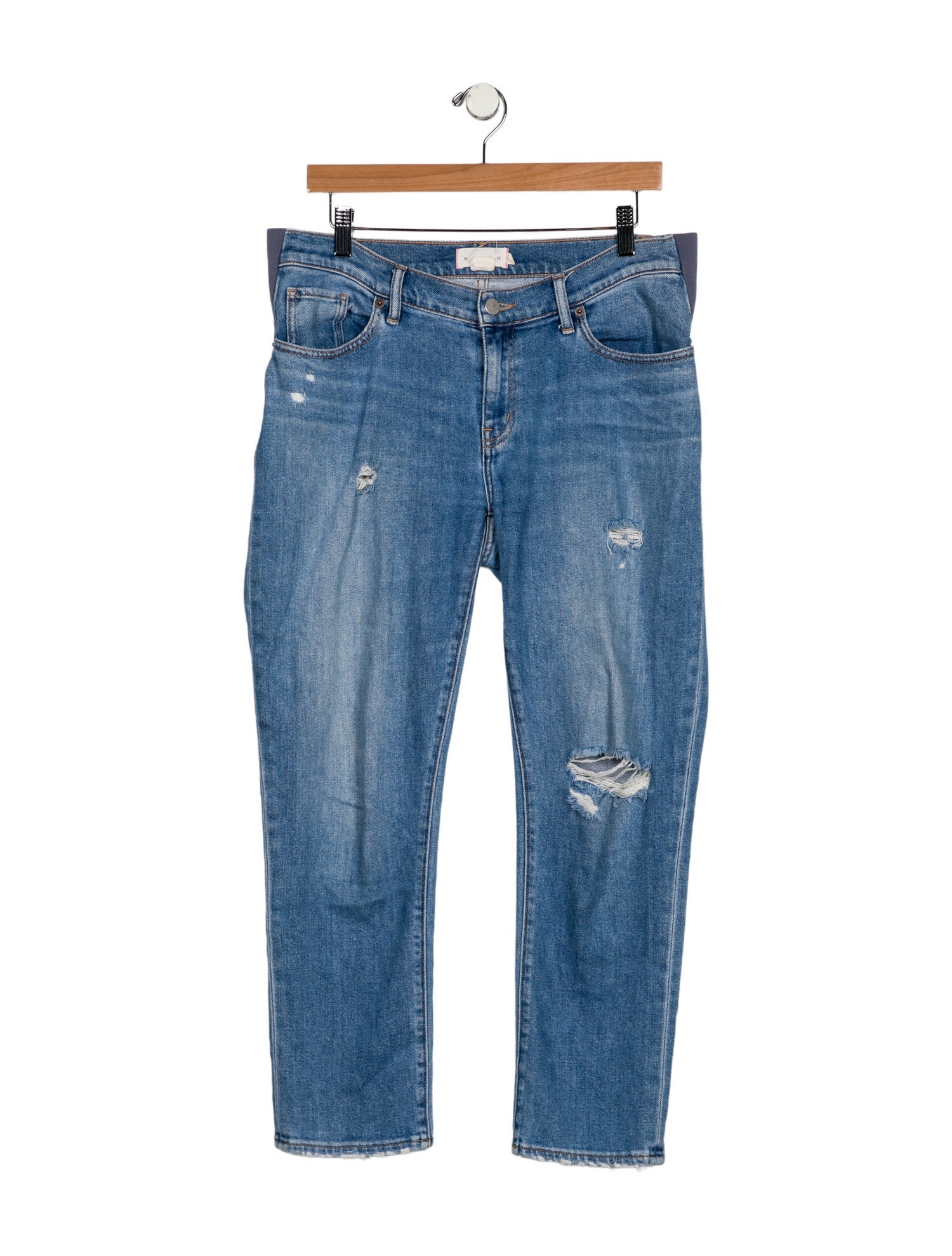 Hatch High-Rise Straight Leg Jeans