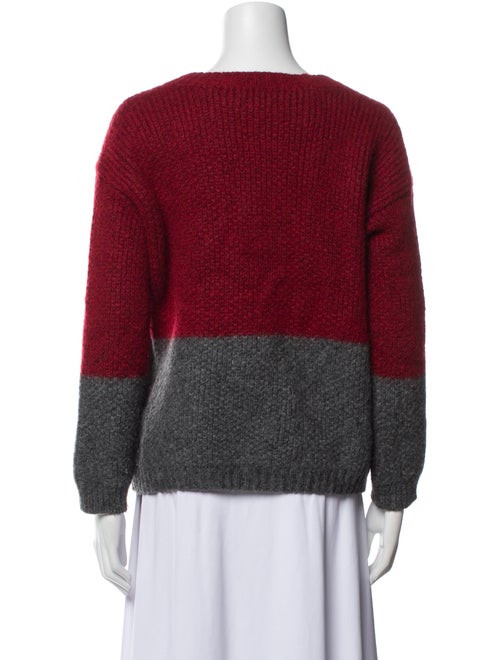 Hatch Baby Alpaca Colorblock Pattern Sweater