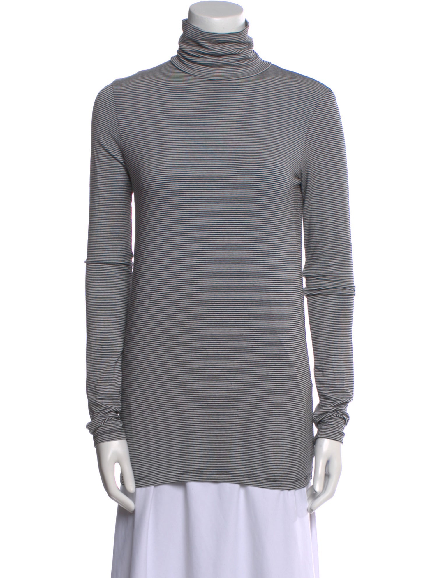 Hatch Striped Turtleneck Top