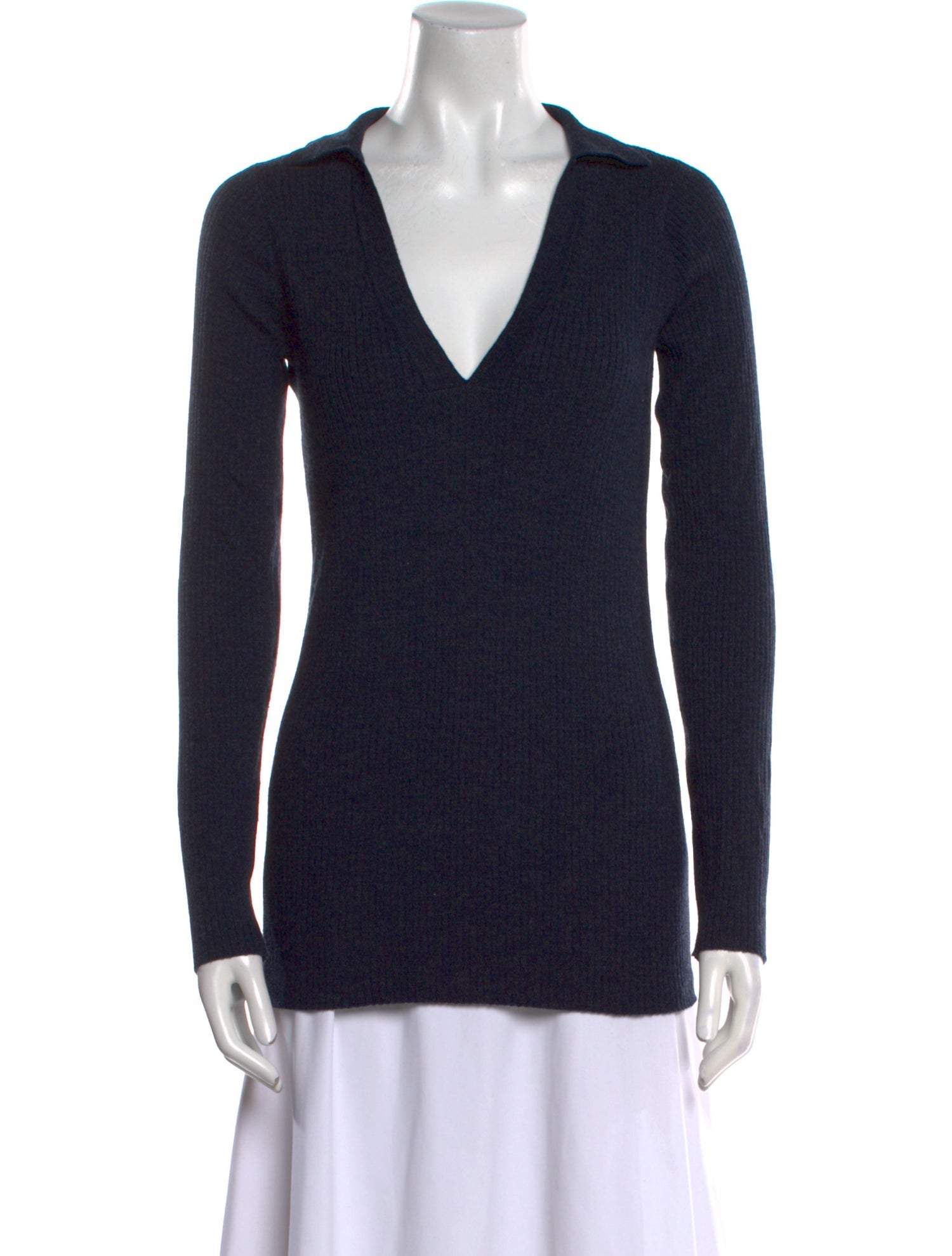 Hatch Wool V-Neck Sweater