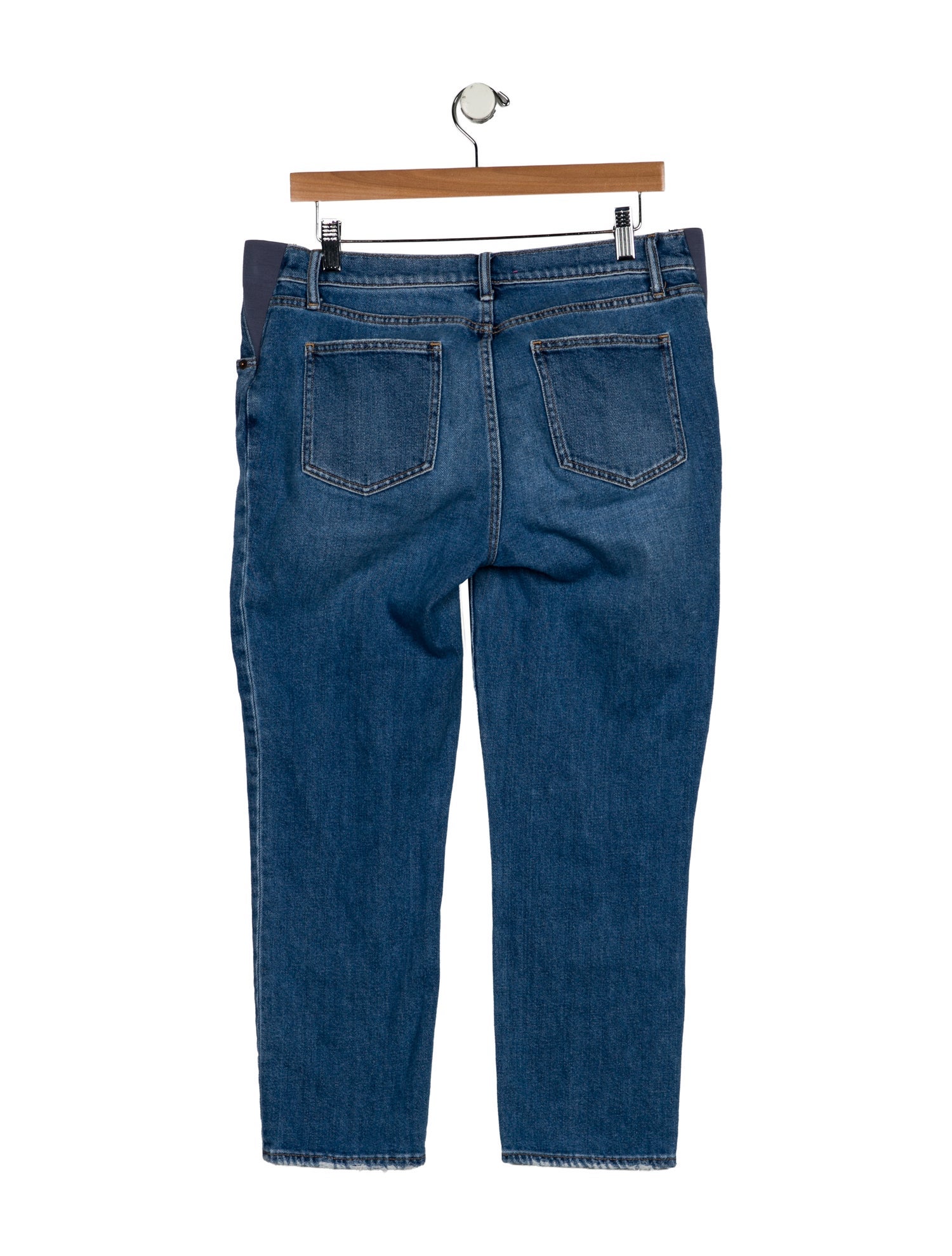 Hatch Mid-Rise Straight Leg Jeans