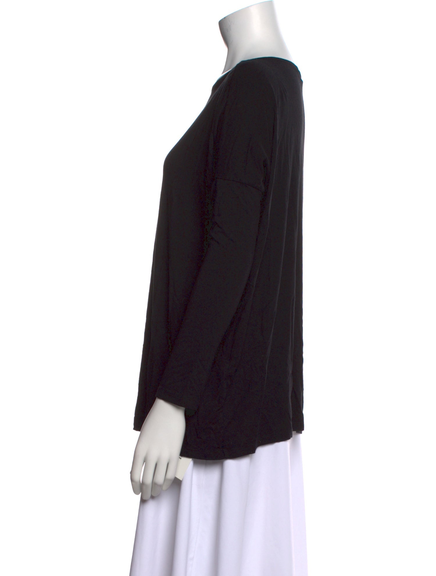 Hatch Bateau Neckline Long Sleeve Top