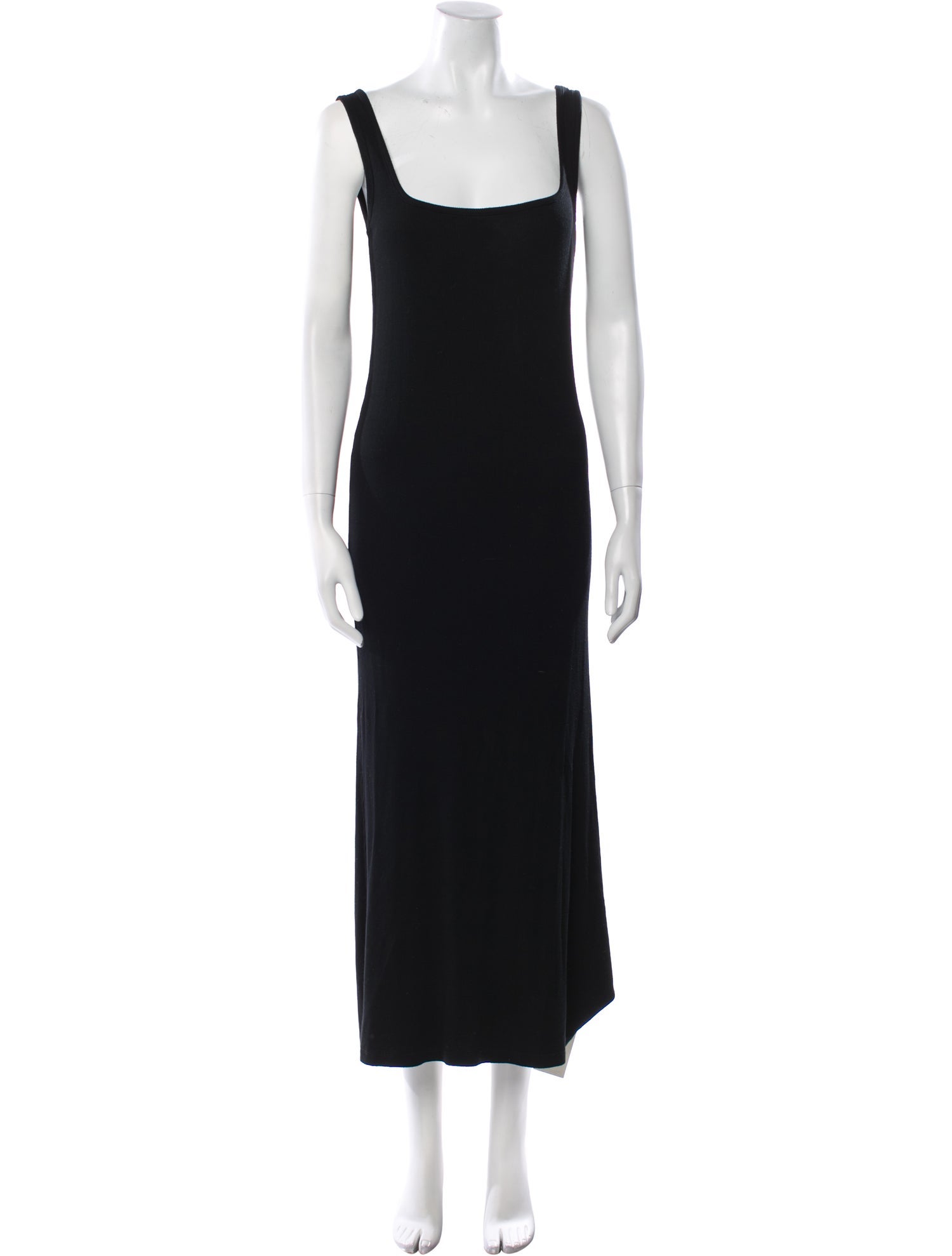 Hatch Square Neckline Long Dress
