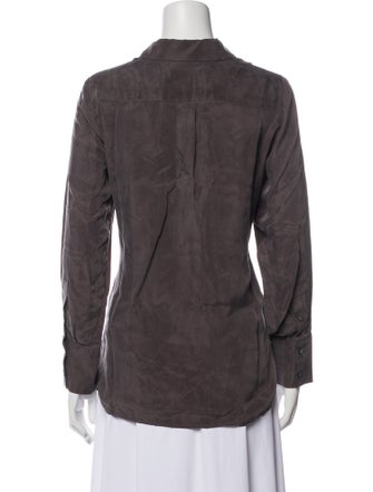 Hatch Long Sleeve Button-Up Top