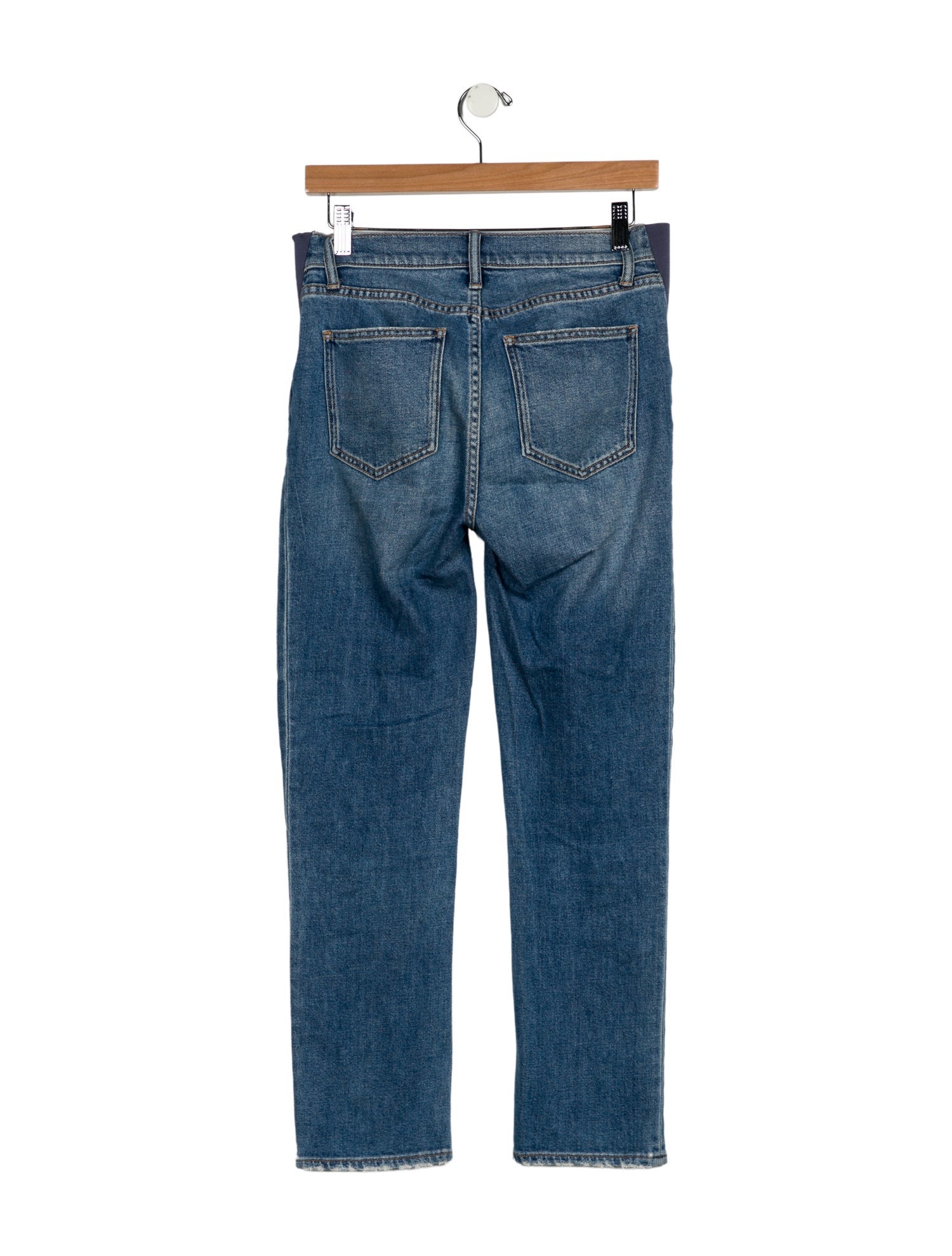 Hatch Mid-Rise Straight Leg Jeans
