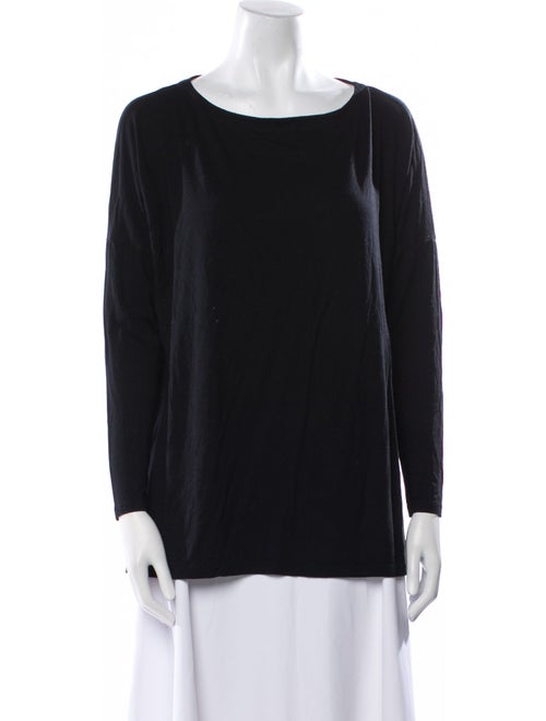 Hatch Scoop Neck Long Sleeve Blouse