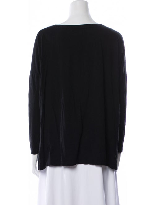 Hatch Scoop Neck Long Sleeve Blouse