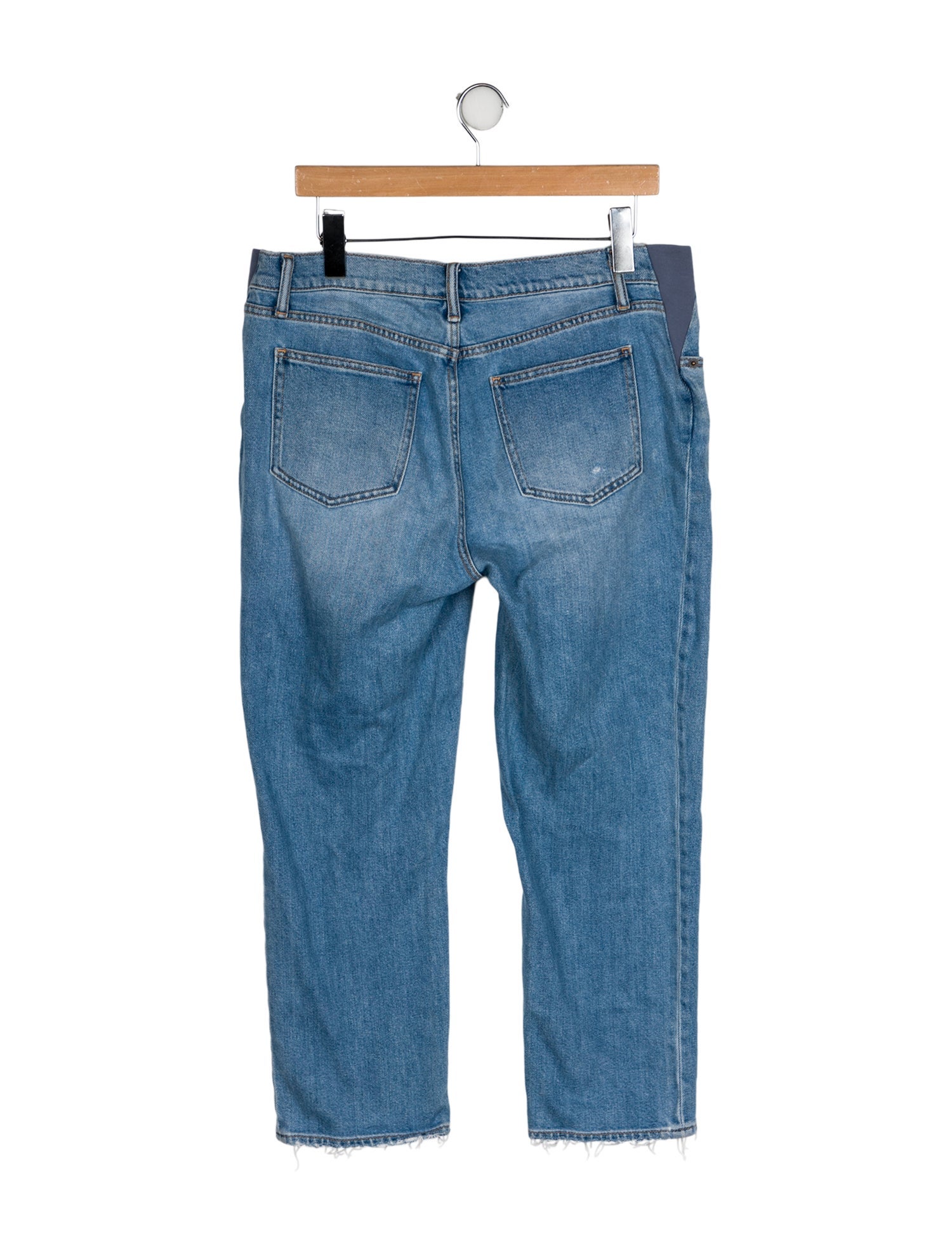 Hatch Mid-Rise Straight Leg Jeans