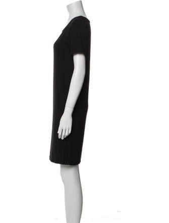 Hatch Scoop Neck Mini Dress