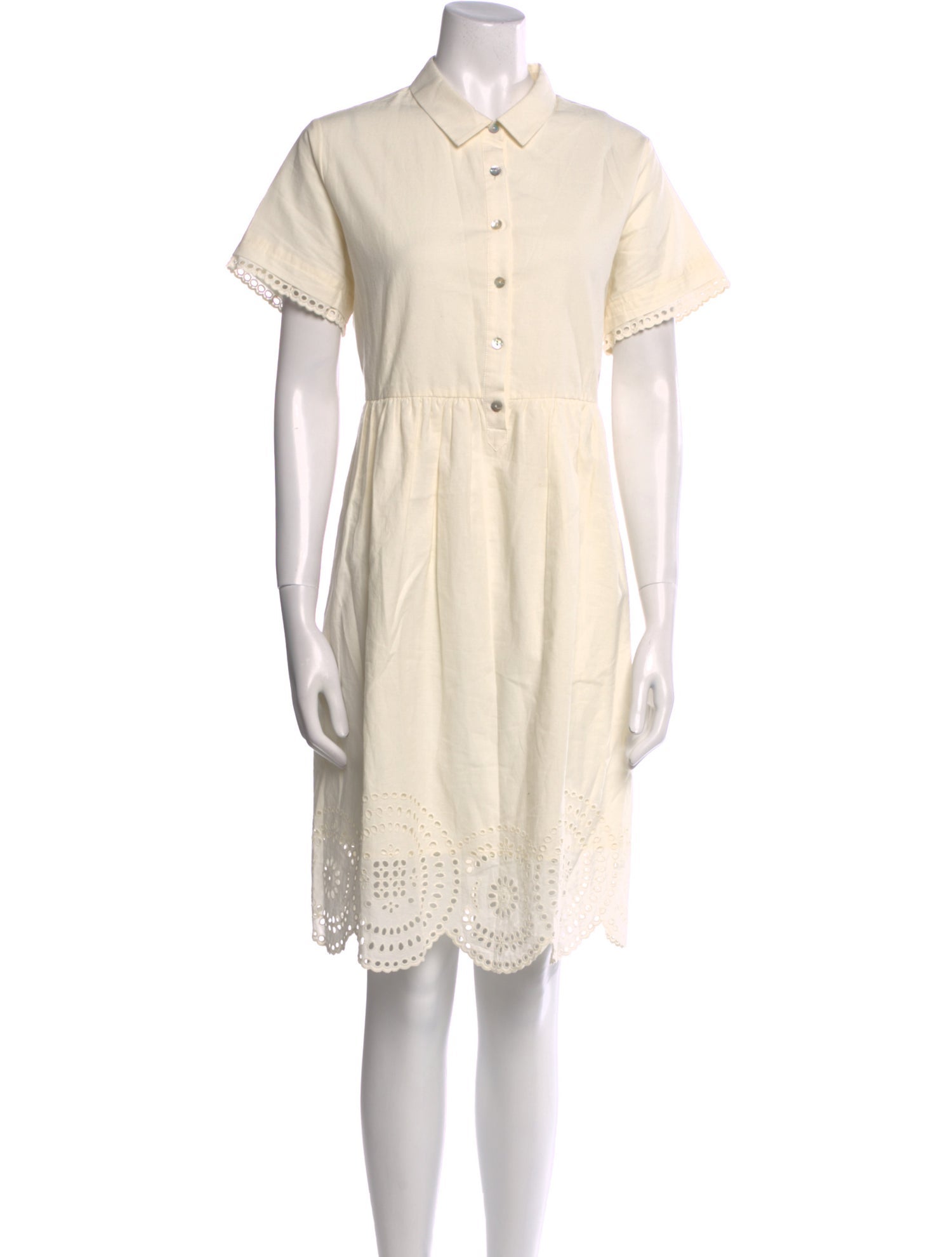 Hatch Knee-Length Dress