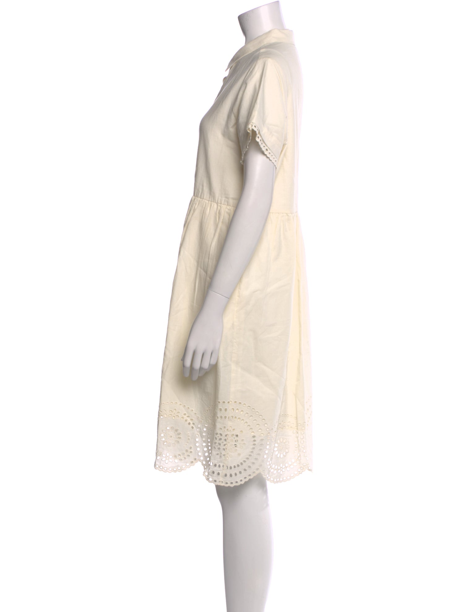 Hatch Knee-Length Dress