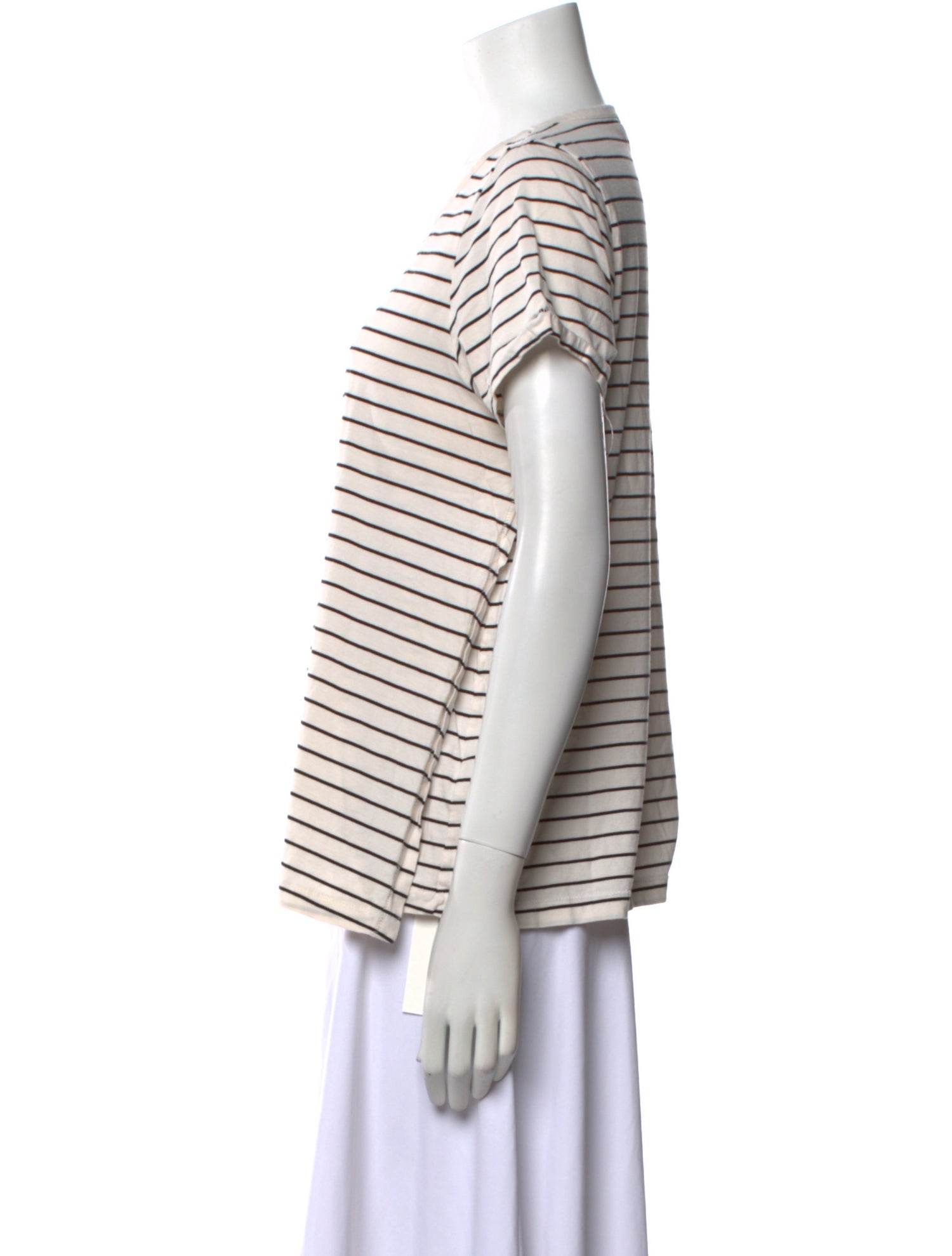 Hatch Striped Scoop Neck T-Shirt