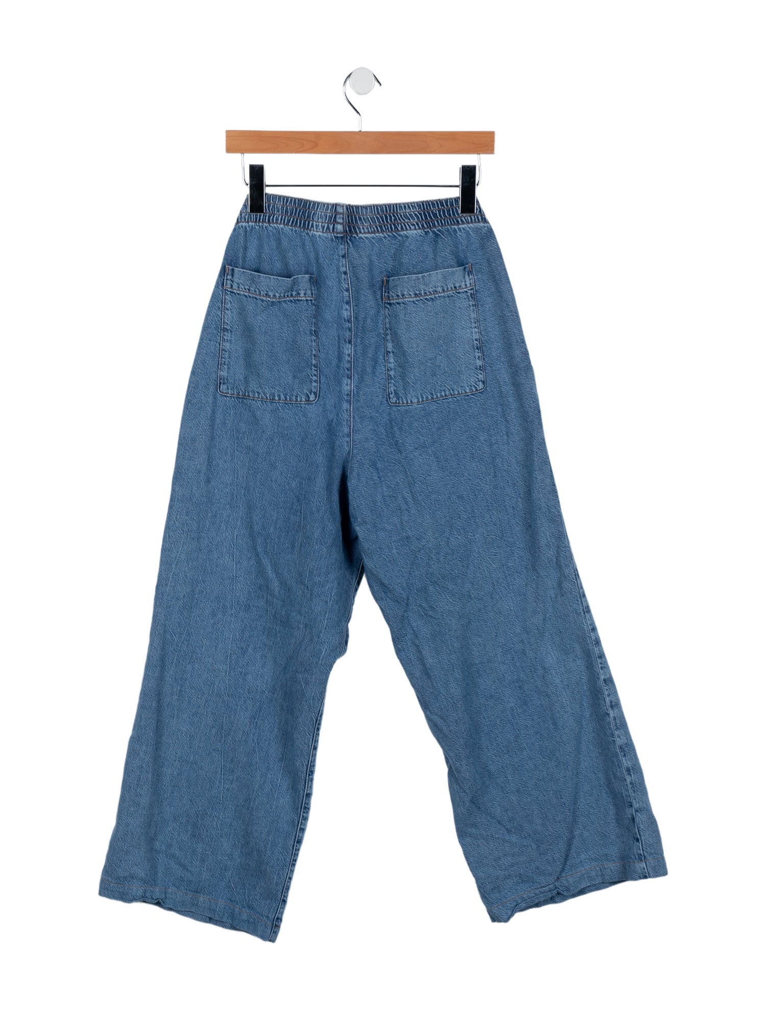 Hatch Mid-Rise Wide Leg Jeans