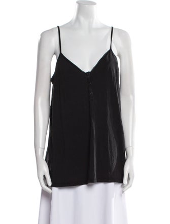 Hatch V-Neck Sleeveless Top