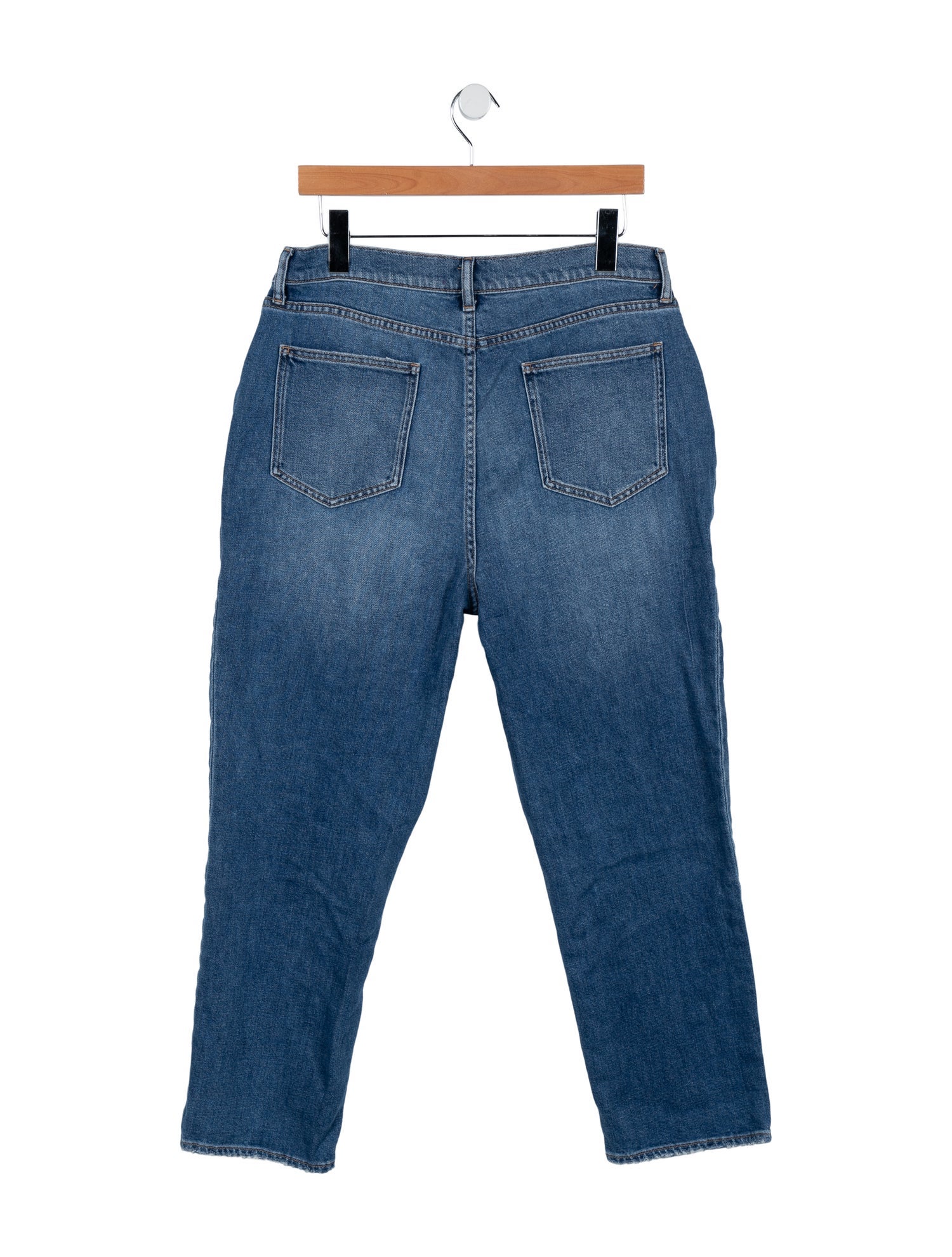 Hatch Mid-Rise Straight Leg Jeans