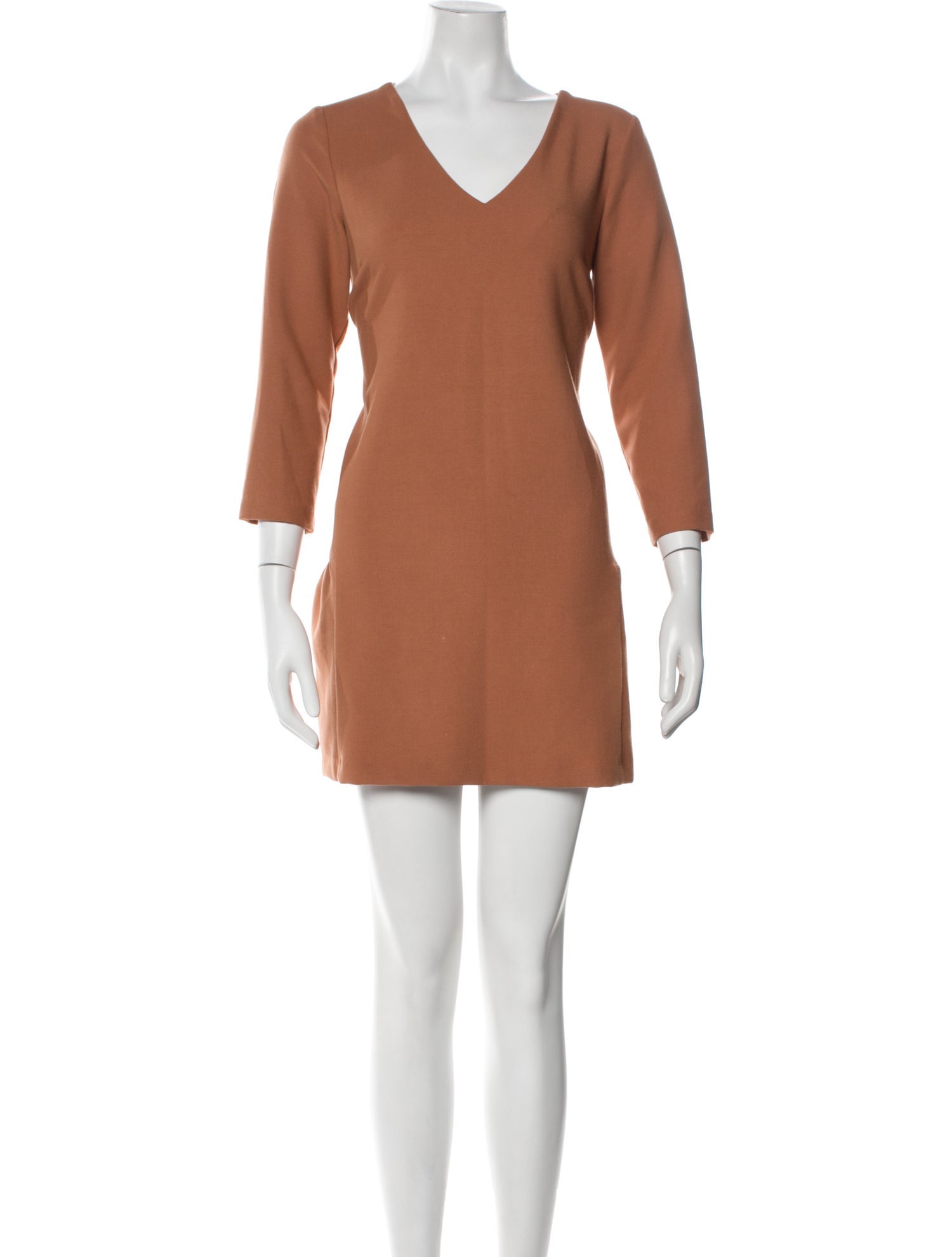 Hatch V-Neck Mini Dress