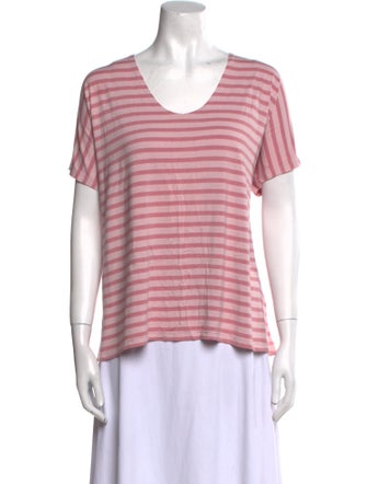 Hatch Striped Scoop Neck T-Shirt