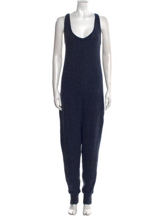 Hatch Merino Wool Scoop Neck Jumpsuit