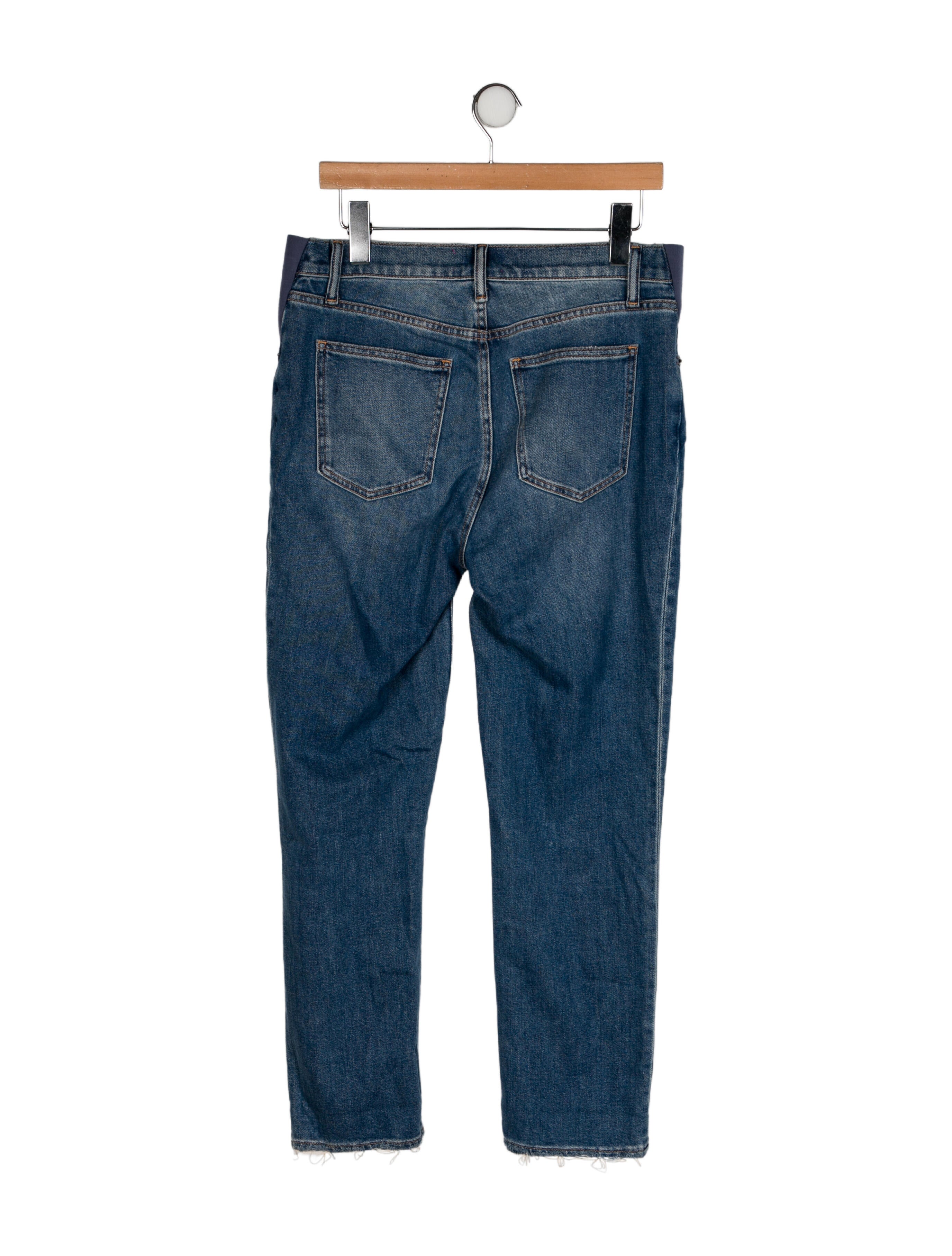 Hatch Mid-Rise Straight Leg Jeans