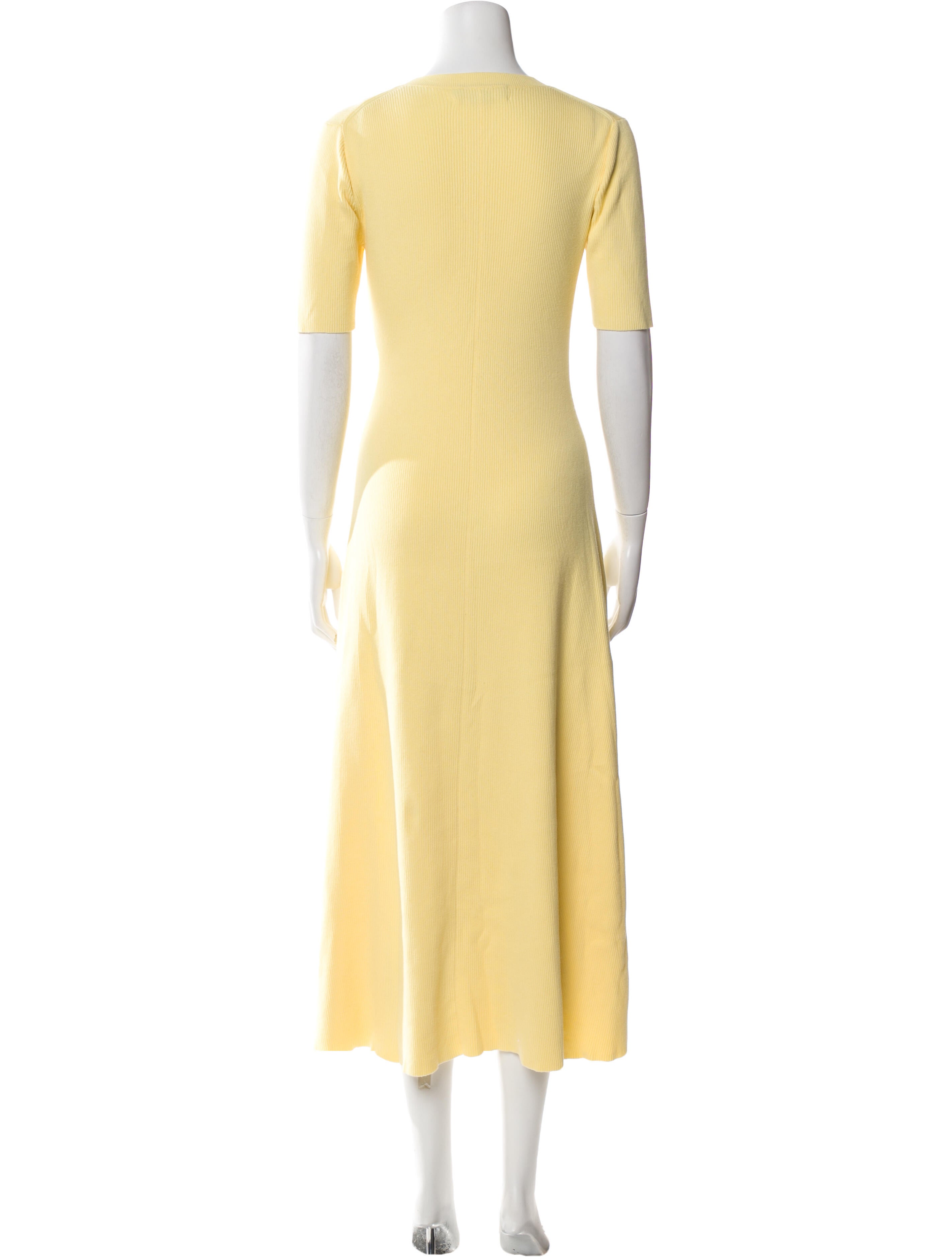 Hatch Crew Neck Long Dress