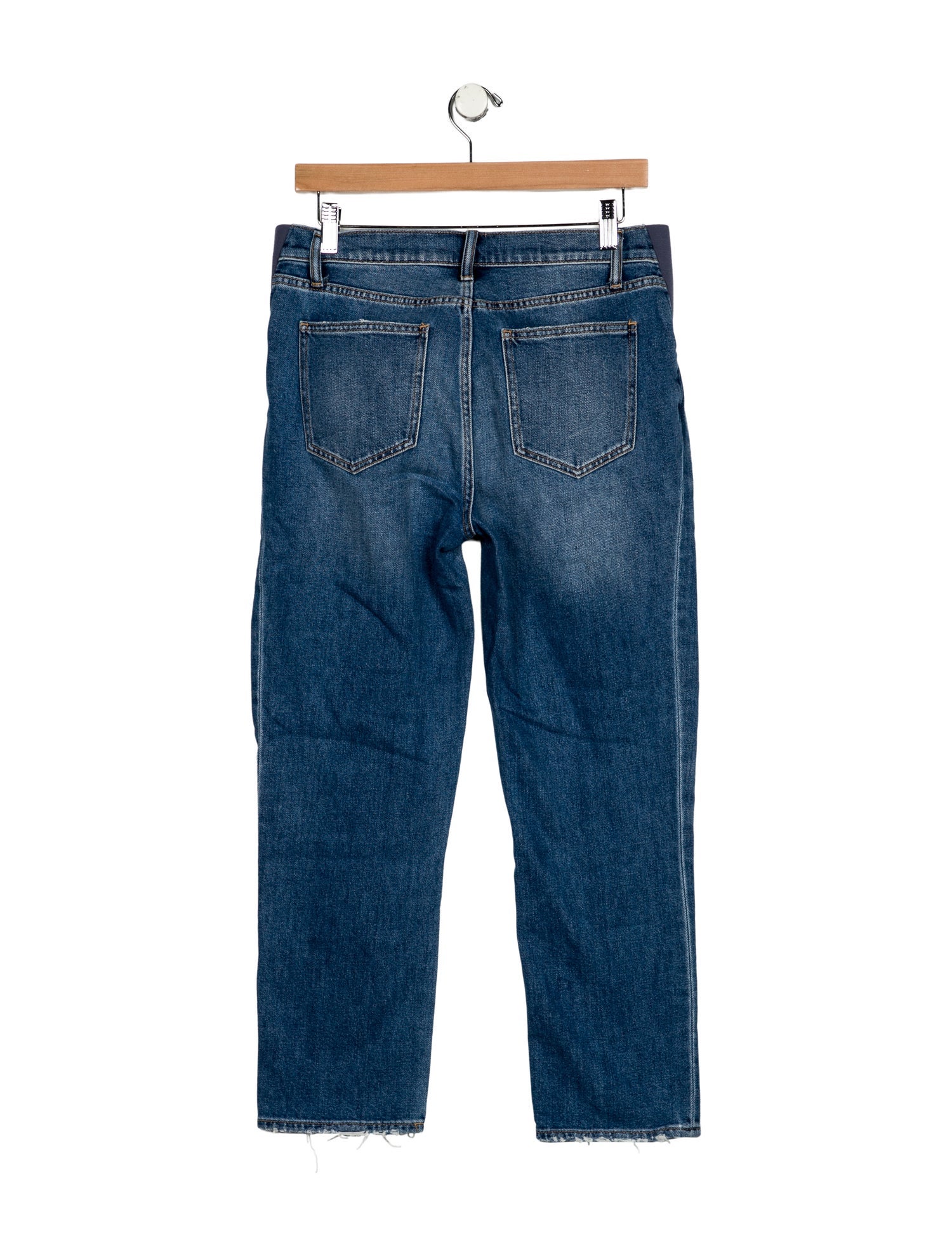 Hatch Mid-Rise Straight Leg Jeans