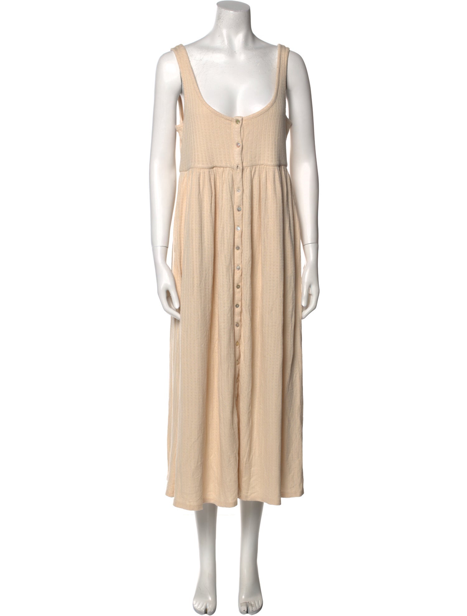 Hatch Scoop Neck Midi Length Dress w/ Tags