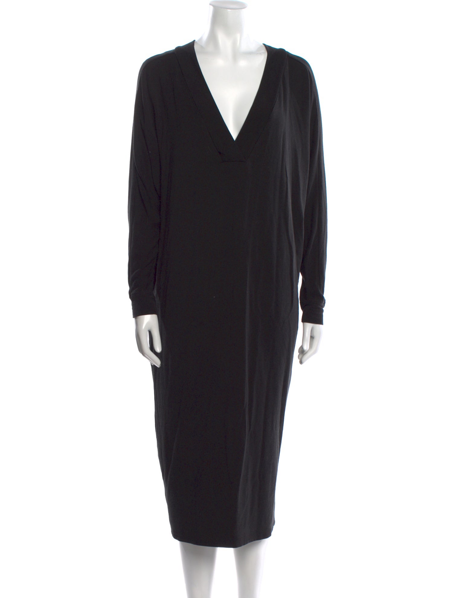 Hatch V-Neck Midi Length Dress