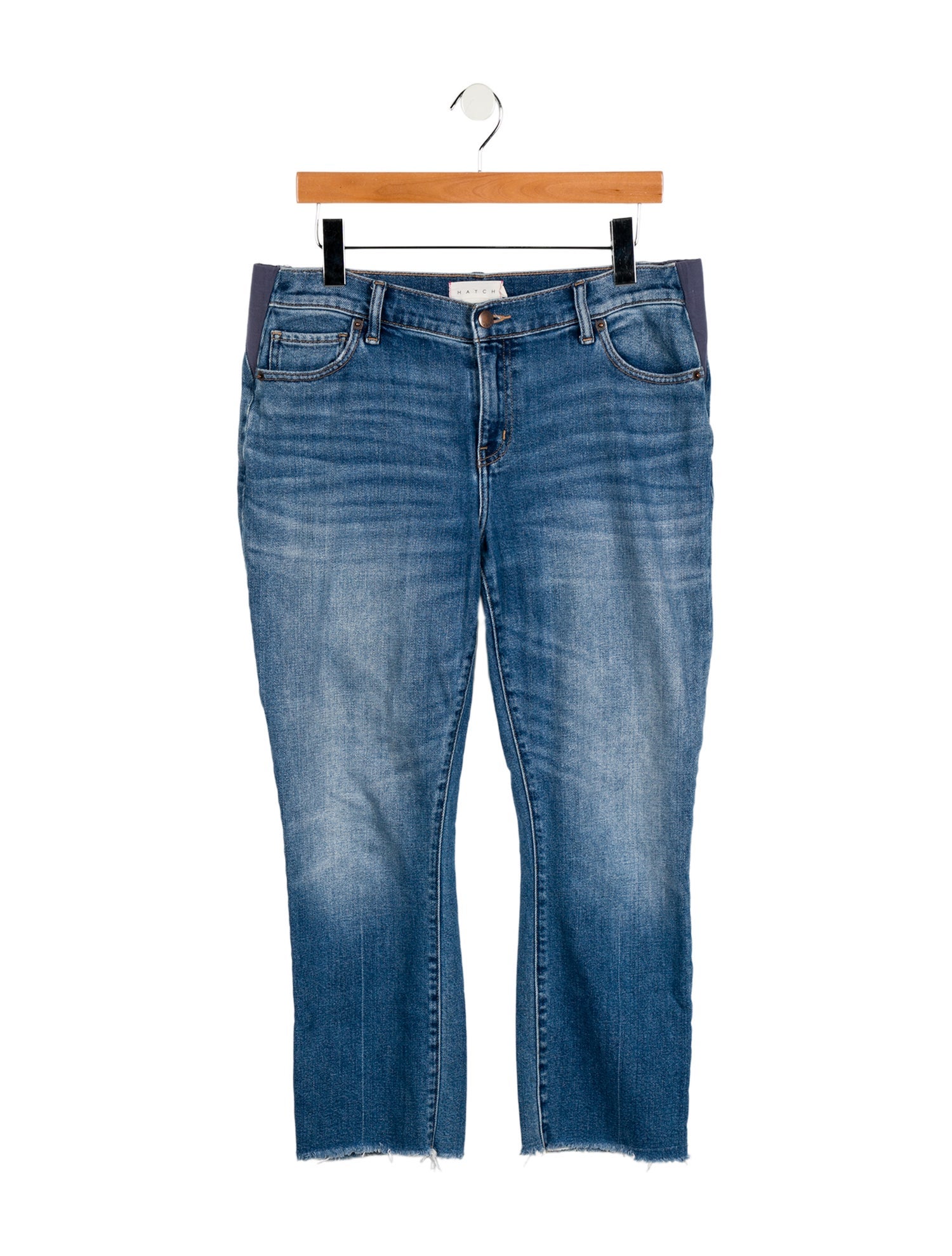Hatch Mid-Rise Straight Leg Jeans