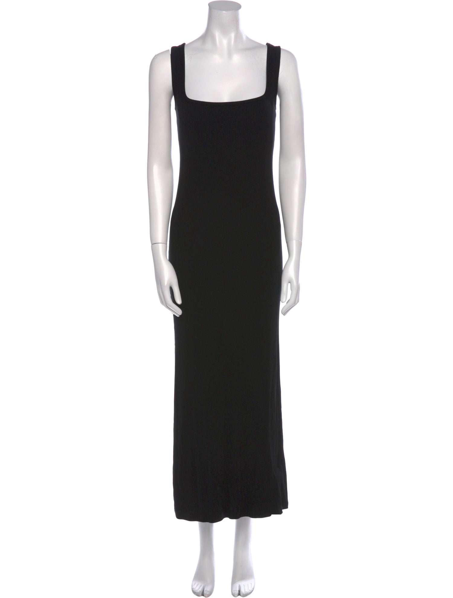 Hatch Square Neckline Long Dress