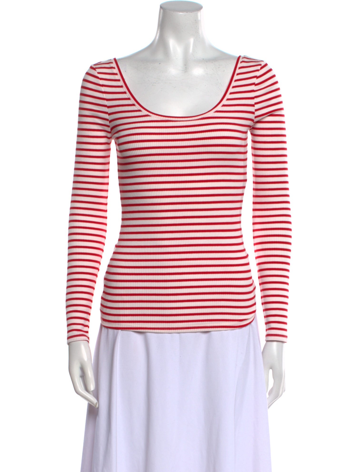 Hatch Striped Scoop Neck T-Shirt
