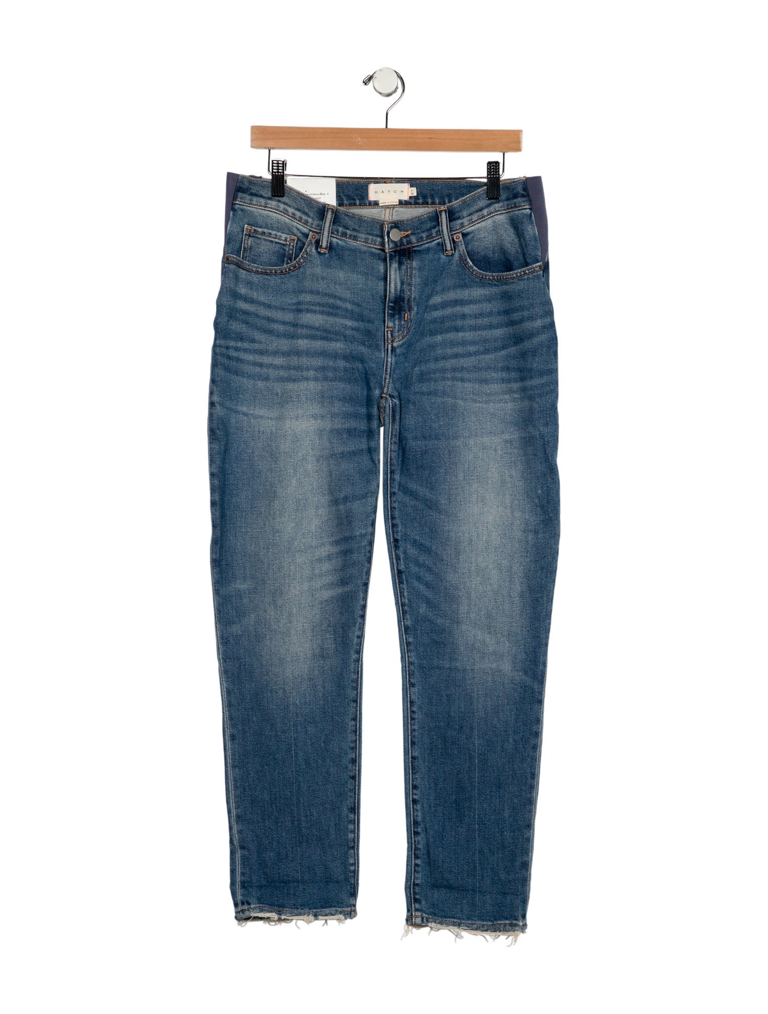 Hatch Low-Rise Skinny Leg Jeans