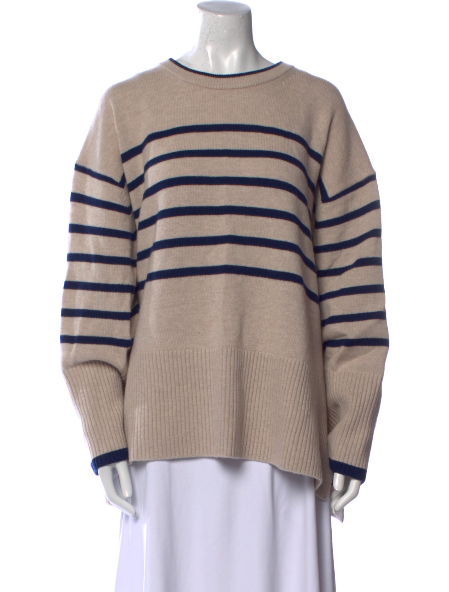 Hatch Merino Wool Striped Sweater