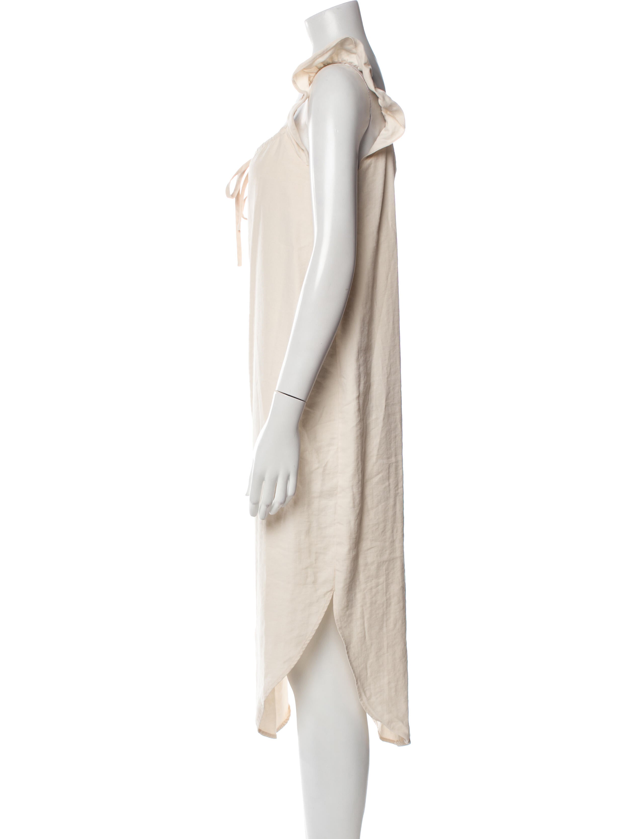 Hatch Square Neckline Midi Length Dress