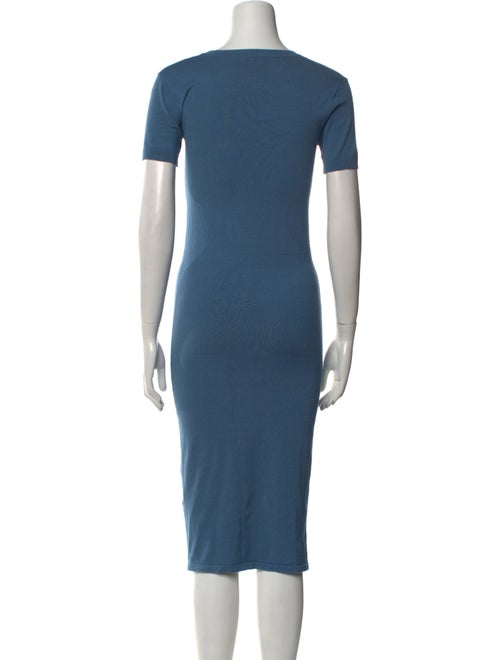 Hatch Crew Neck Midi Length Dress