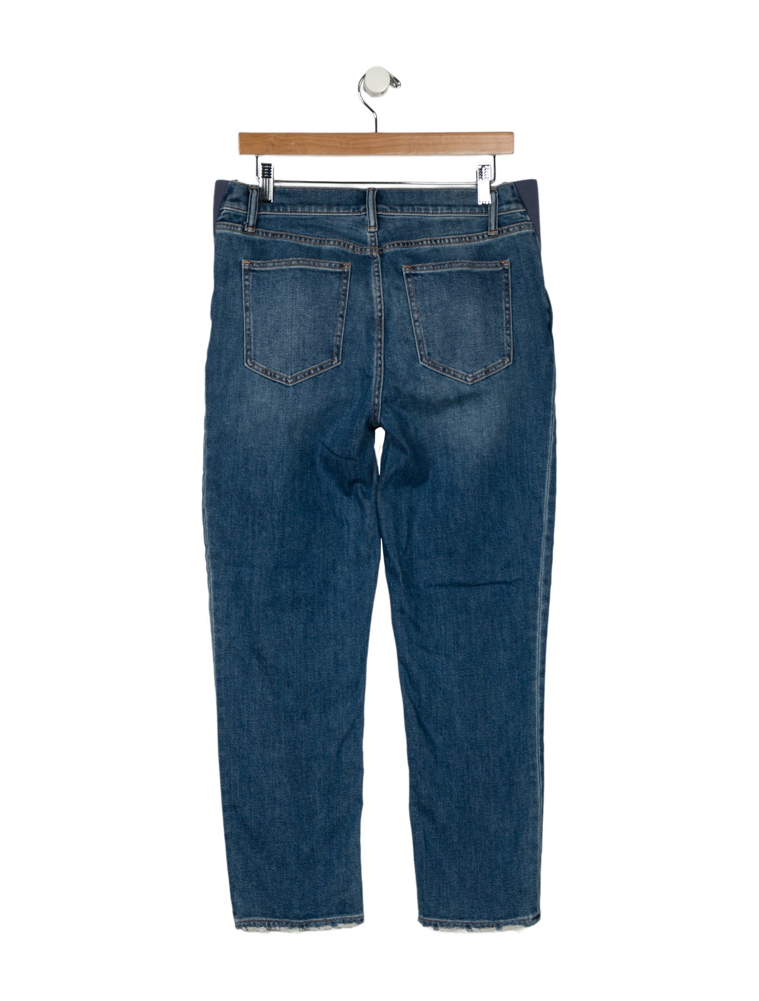 Hatch Mid-Rise Straight Leg Jeans