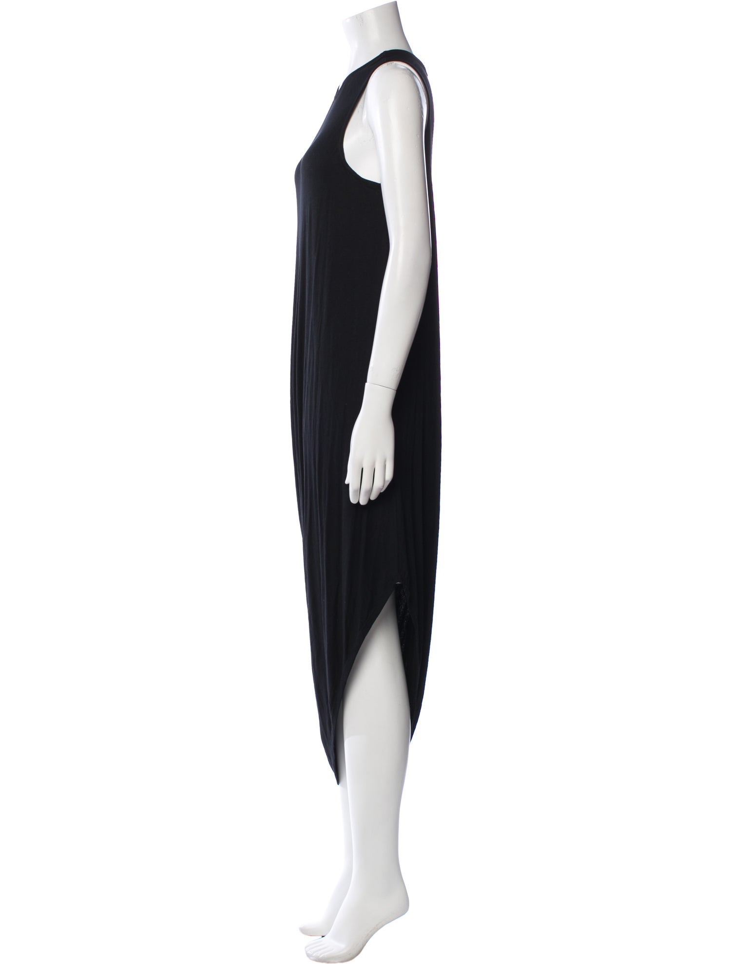 Hatch Crew Neck Long Dress