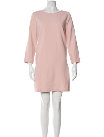 Hatch Bateau Neckline Mini Dress