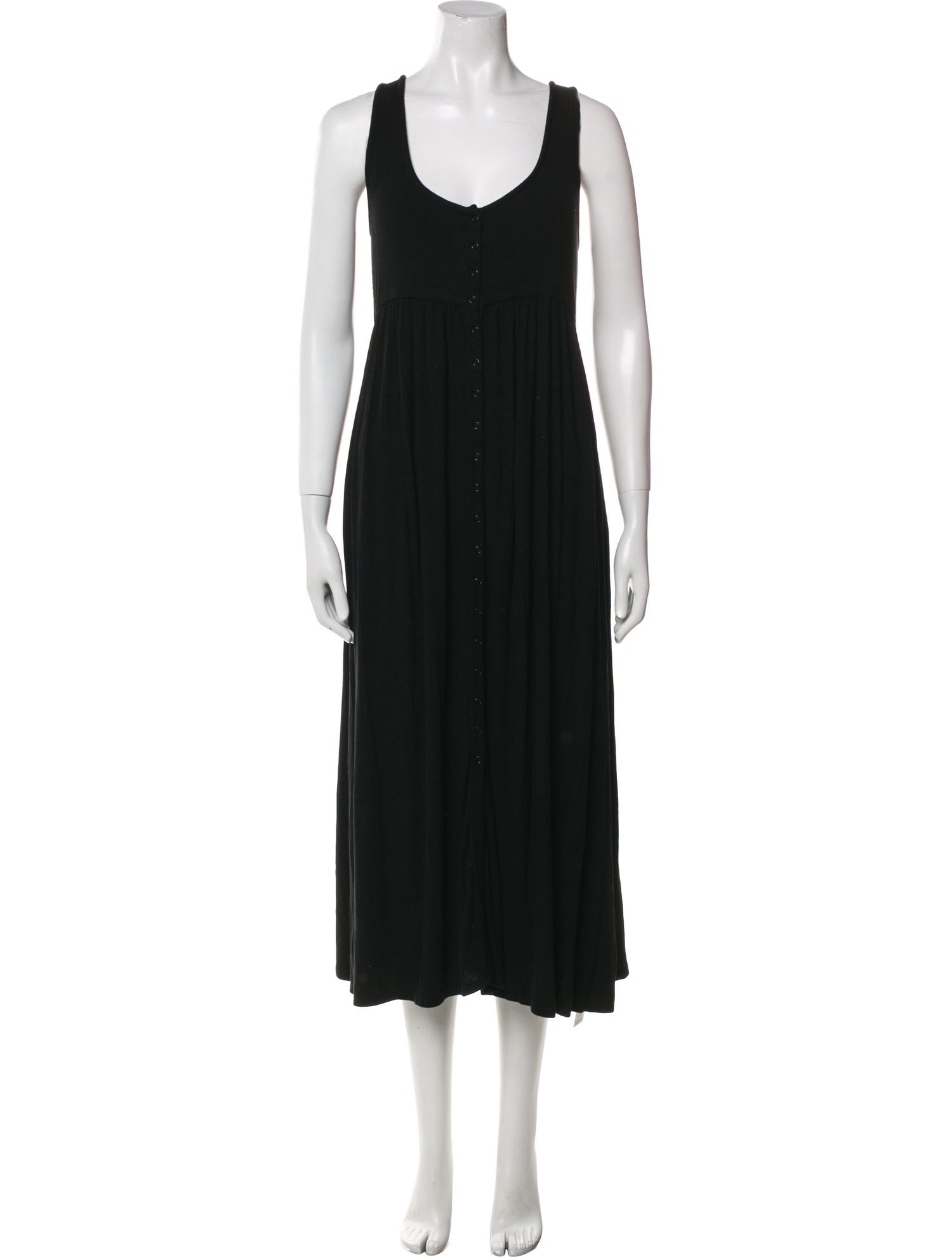 Hatch Scoop Neck Midi Length Dress