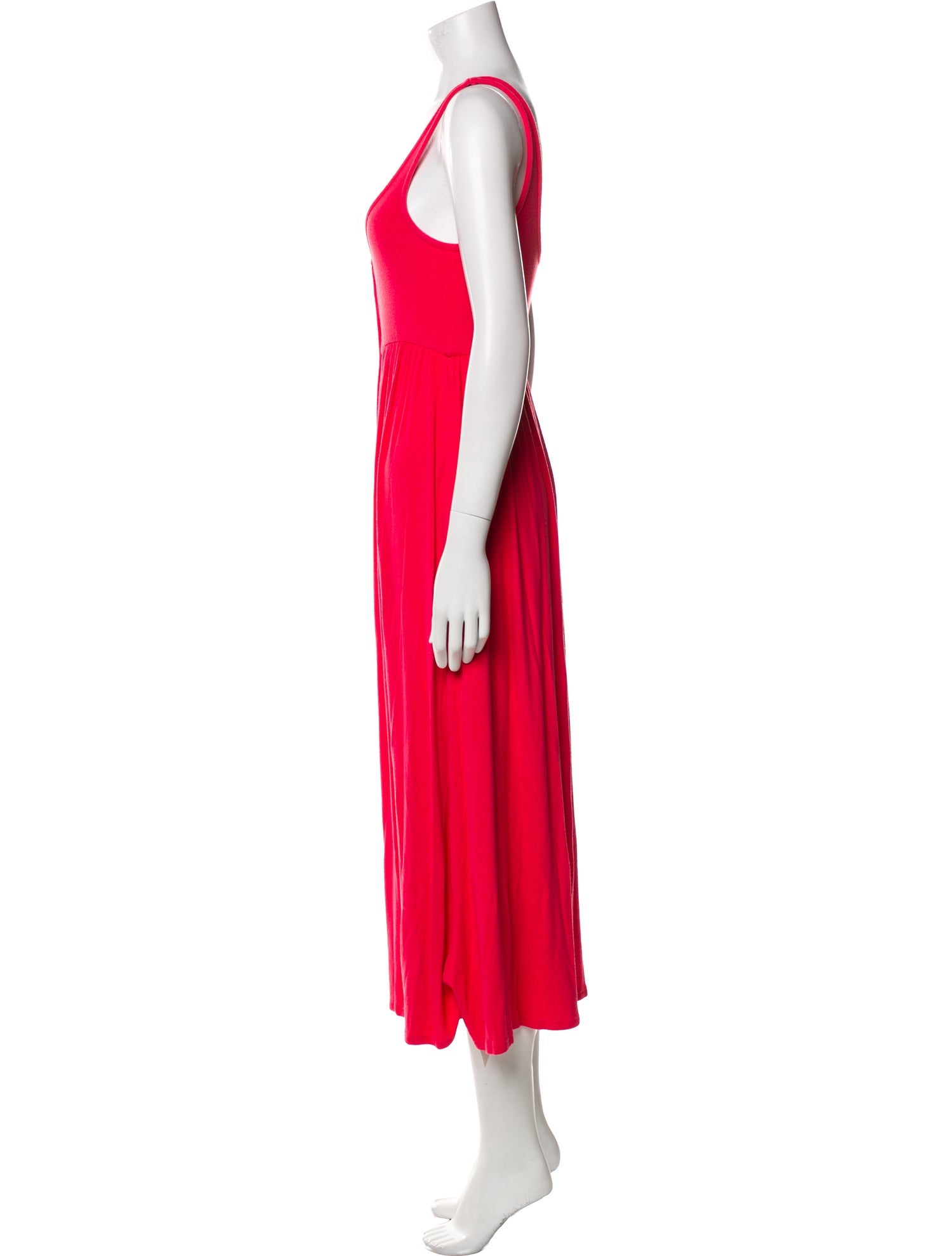 Hatch Scoop Neck Midi Length Dress