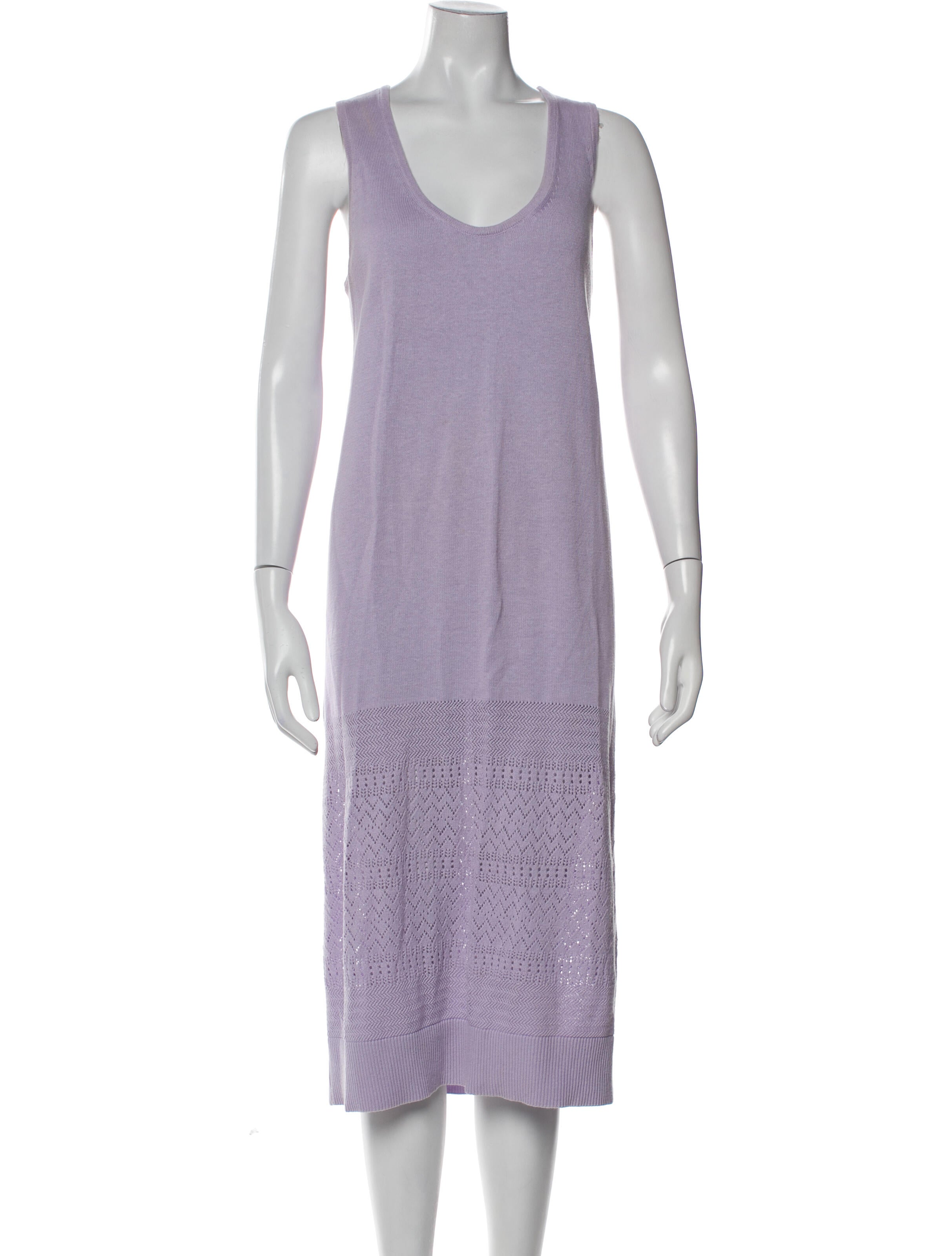 Hatch Scoop Neck Midi Length Dress