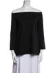 Hatch Off-The-Shoulder Three-Quarter Sleeve Top