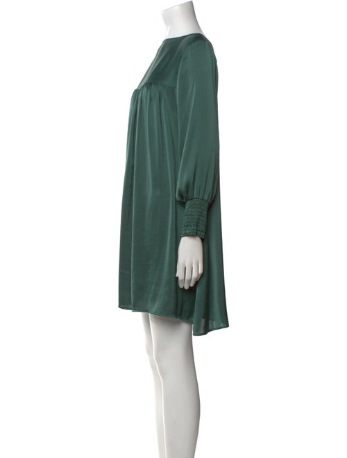 Hatch Bateau Neckline Mini Dress