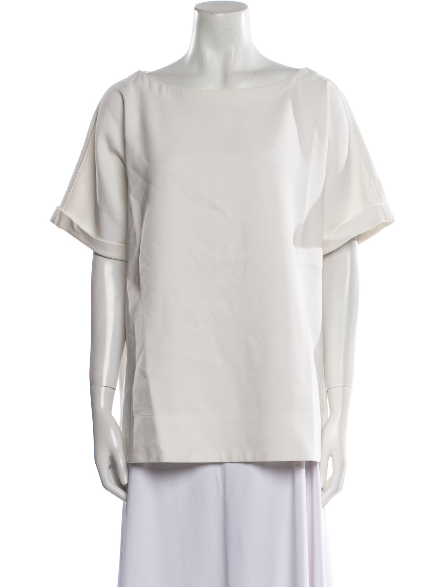 Hatch Bateau Neckline Short Sleeve Tunic