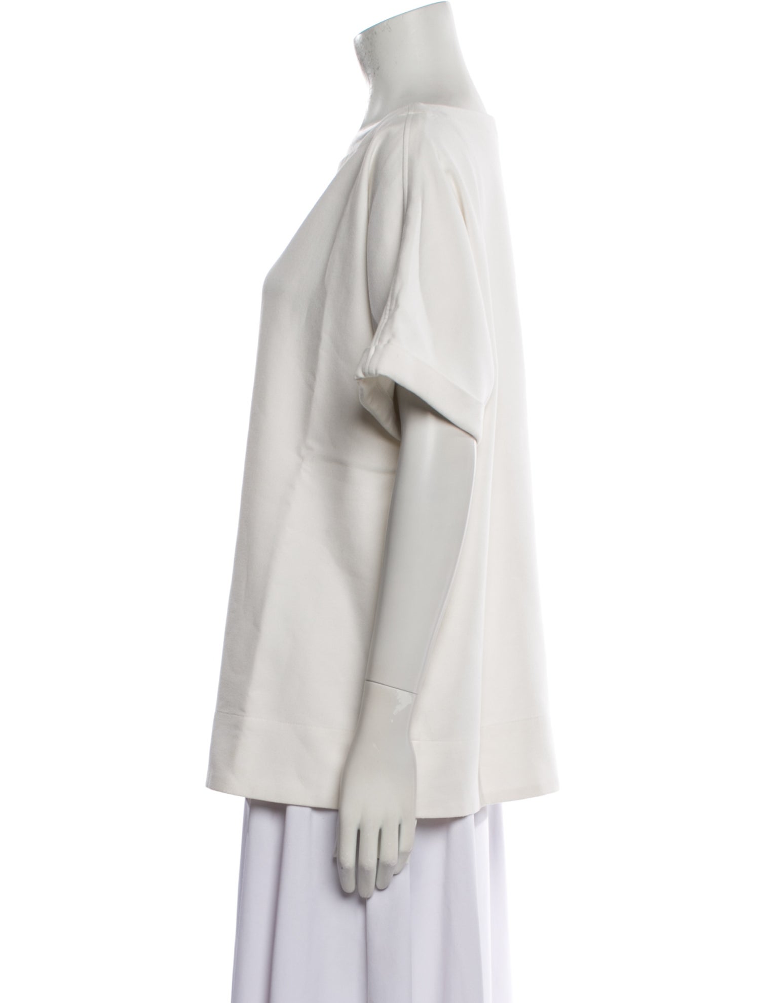 Hatch Bateau Neckline Short Sleeve Tunic