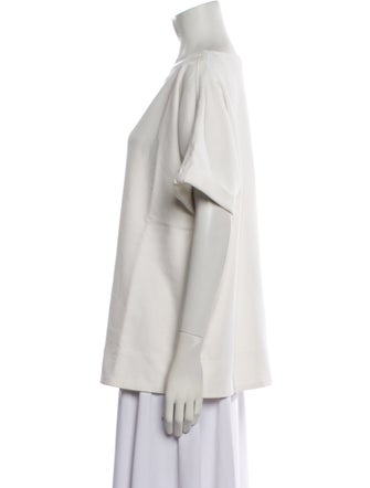 Hatch Bateau Neckline Short Sleeve Tunic